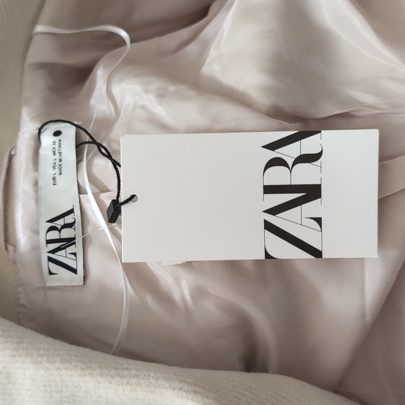 Zara oversized cream coat - Picture 17 of 17